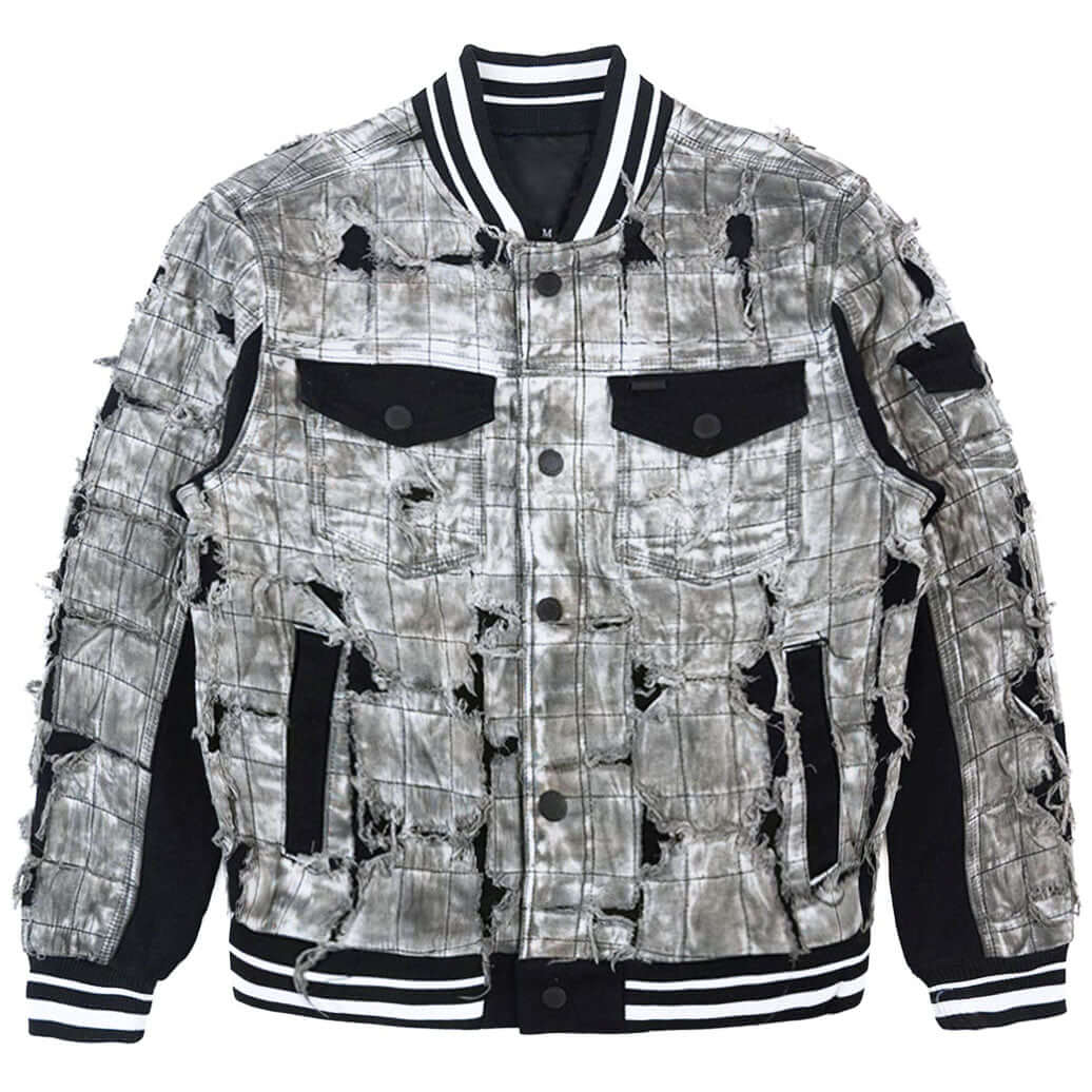 torn up overlay jacket